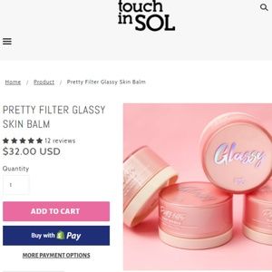 TOUCH IN SOL PRETTY FILTER - GLASSY SKIN BALM